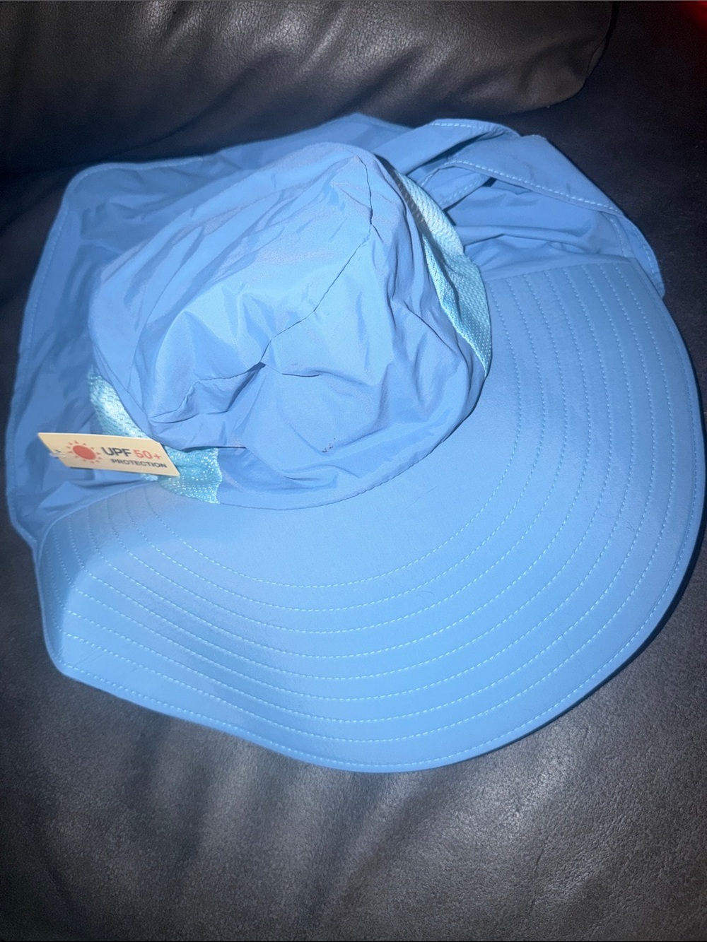 Light Blue UPF 50+ Sun Protection Boonie Hat